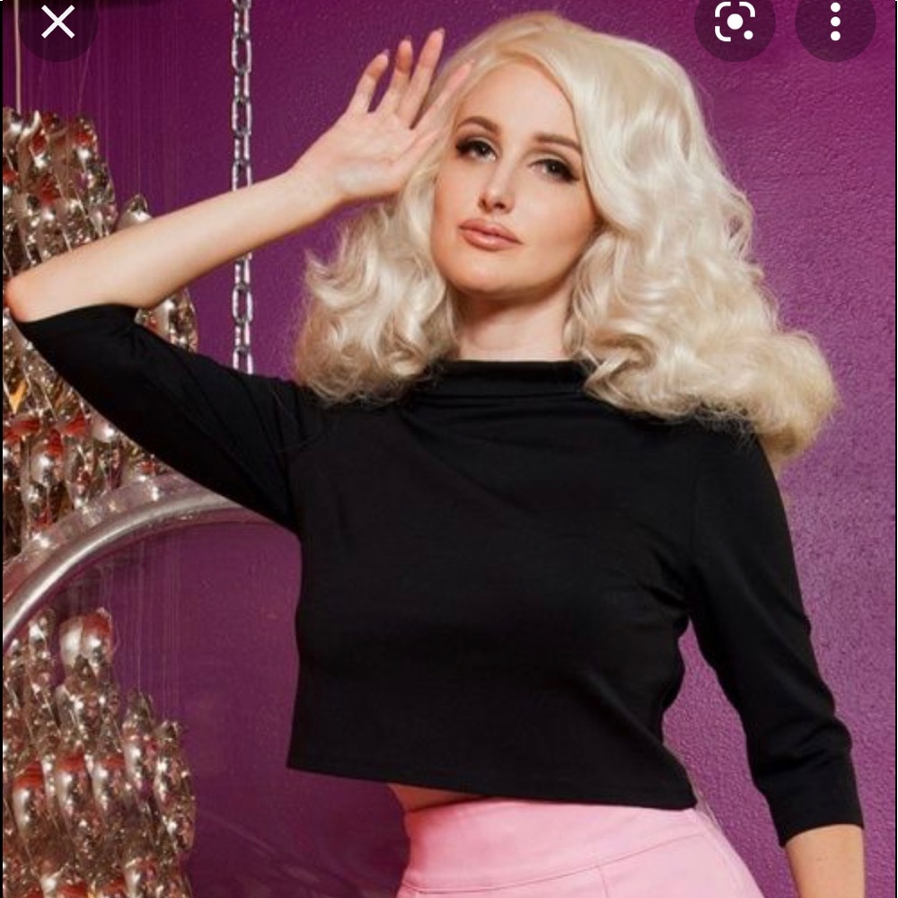 Laura Byrnes Pinup Girl Top